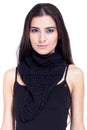 Load image into Gallery viewer, Women's Boho woolen disguise cowl/infinity scarf