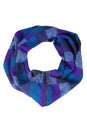 Load image into Gallery viewer, Warm tri stiped infinity scarf with Zipper