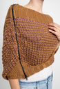 Load image into Gallery viewer, Acrylic Infinity Loop Winter Scarf with Zipper