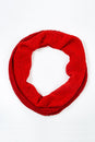 Load image into Gallery viewer, Crocheted Two Tone Infinity Scarf
