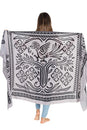 Load image into Gallery viewer, Mayan Tree of Life Travel Scarf