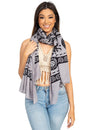 Load image into Gallery viewer, Mayan Tree of Life Travel Scarf