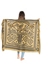 Load image into Gallery viewer, Mayan Tree of Life Travel Scarf