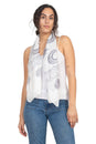 Load image into Gallery viewer, Celestial Zodiac Printed Soft Summer Scarf