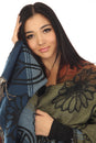 Load image into Gallery viewer, Sunflower Peace Shawl