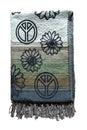 Load image into Gallery viewer, Sunflower Peace Shawl