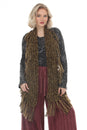 Load image into Gallery viewer, Stevie Fringe Chunky Knit Scarf