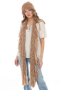 Load image into Gallery viewer, Stevie Fringe Chunky Knit Scarf