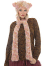 Load image into Gallery viewer, Soft Kitty Hooded Scarf
