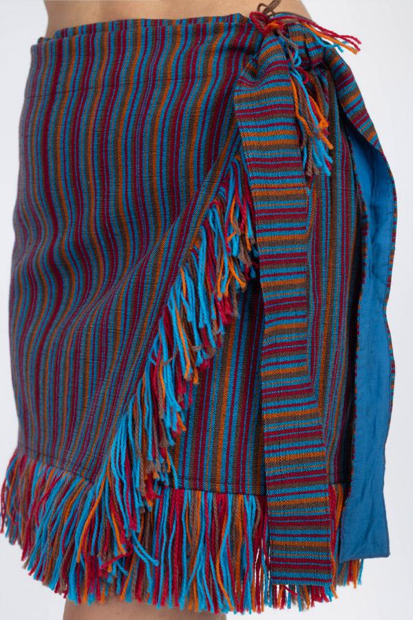 Women's Woven Winter Mini Skirt