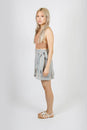 Load image into Gallery viewer, Beachy Boho Stripe Wrap Skirt