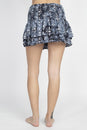 Load image into Gallery viewer, Batik Ruffle Miniskirt