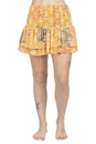 Load image into Gallery viewer, Batik Ruffle Miniskirt