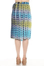 Load image into Gallery viewer, Colorful Tie-Dye Wrap Midi Skirt
