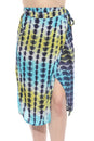 Load image into Gallery viewer, Colorful Tie-Dye Wrap Midi Skirt