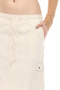 Load image into Gallery viewer, Hemp Cotton Midi Cargo Skirt