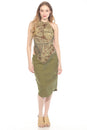 Load image into Gallery viewer, Hemp Cotton Midi Cargo Skirt