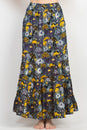 Load image into Gallery viewer, Mushroom Print Maxi Skirt