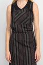 Load image into Gallery viewer, Striped Twirl Skirt Overall