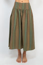 Load image into Gallery viewer, Striped A Line Midi Skirt