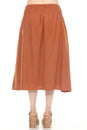 Load image into Gallery viewer, Homespun Striped Yoke Midi Skirt
