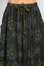 Load image into Gallery viewer, Tiered Lace Print Maxi Skirt