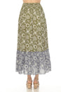 Load image into Gallery viewer, Celestial Slit Ruffled Maxi Skirt