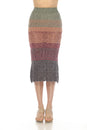 Load image into Gallery viewer, Gradient Knit Midi Skirt