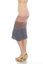 Load image into Gallery viewer, Gradient Knit Midi Skirt