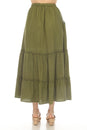Load image into Gallery viewer, Homespun Tiered Maxi Skirt
