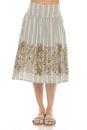 Load image into Gallery viewer, Midnight Floral Midi Skirt