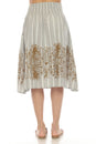 Load image into Gallery viewer, Midnight Floral Midi Skirt