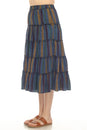 Load image into Gallery viewer, Twirl 5 Tiered Midi Skirt