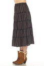 Load image into Gallery viewer, Twirl 5 Tiered Midi Skirt