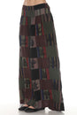 Load image into Gallery viewer, Maxi Patchwork Skirt