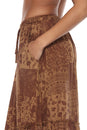 Load image into Gallery viewer, Boho Patchwork Tiered Maxi Skirt