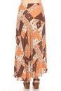 Load image into Gallery viewer, Mushroom Quilted Print Maxi Skirt