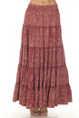 Load image into Gallery viewer, Bandana Tiered Maxi Skirt