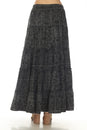 Load image into Gallery viewer, Bandana Tiered Maxi Skirt