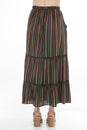 Load image into Gallery viewer, Rasta Tiered Maxi Skirt