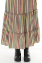 Load image into Gallery viewer, Rasta Tiered Maxi Skirt