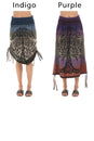 Load image into Gallery viewer, Cozy Tree of Life Drawstring Skirt