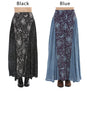 Load image into Gallery viewer, Romantick Celestial Flowy Maxi Skirt