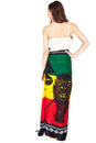 Load image into Gallery viewer, Lion of Judah Rasta Sarong Multi-Way Wrap