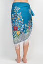 Load image into Gallery viewer, Fearless Floral Boho Chic Beach Pool Wrap Skirt