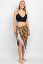 Load image into Gallery viewer, Fearless Floral Boho Chic Beach Pool Wrap Skirt
