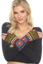 Load image into Gallery viewer, Granny Square Fingerless Mittens