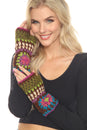 Load image into Gallery viewer, Granny Square Fingerless Mittens
