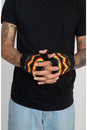 Load image into Gallery viewer, Rasta ZigZag Arm warmer