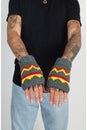 Load image into Gallery viewer, Rasta ZigZag Arm warmer